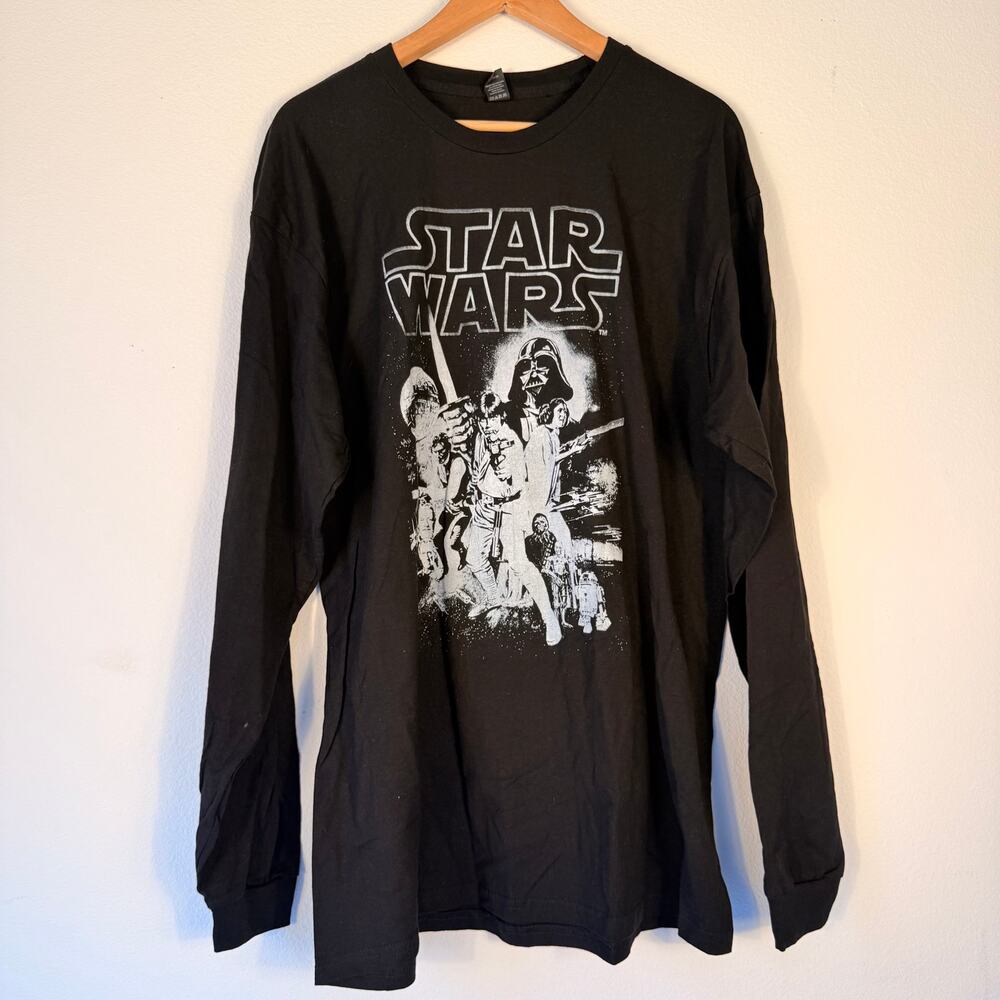Star Wars Original Trilogy Graphic Long Sleeve T-Shirt XL